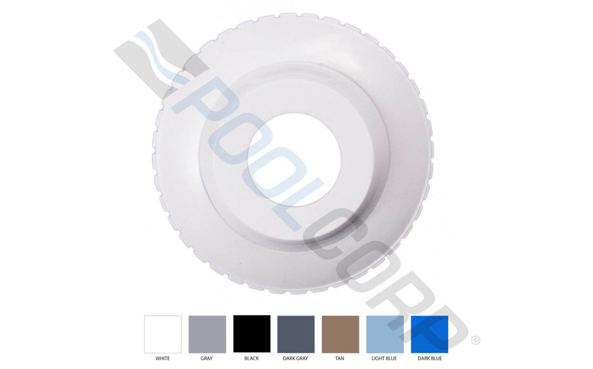 1.5" MPT White Hydrostream Fitting with 3/4" Opening