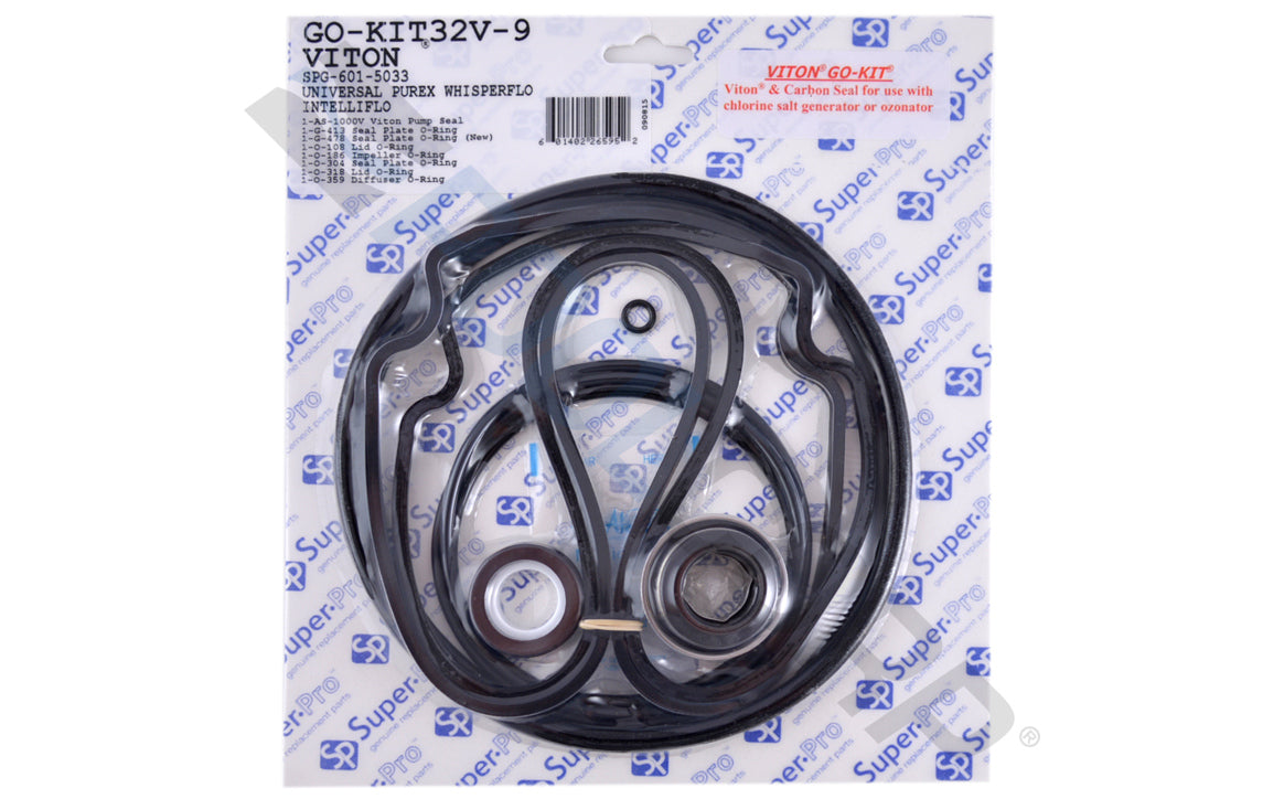 Viton Purex WhisperFlo Pump Seal Kit