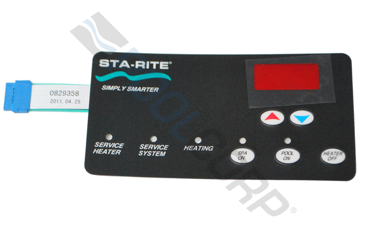 Replacement Switch Membrane for Max-E-Therm Heater Electrical System