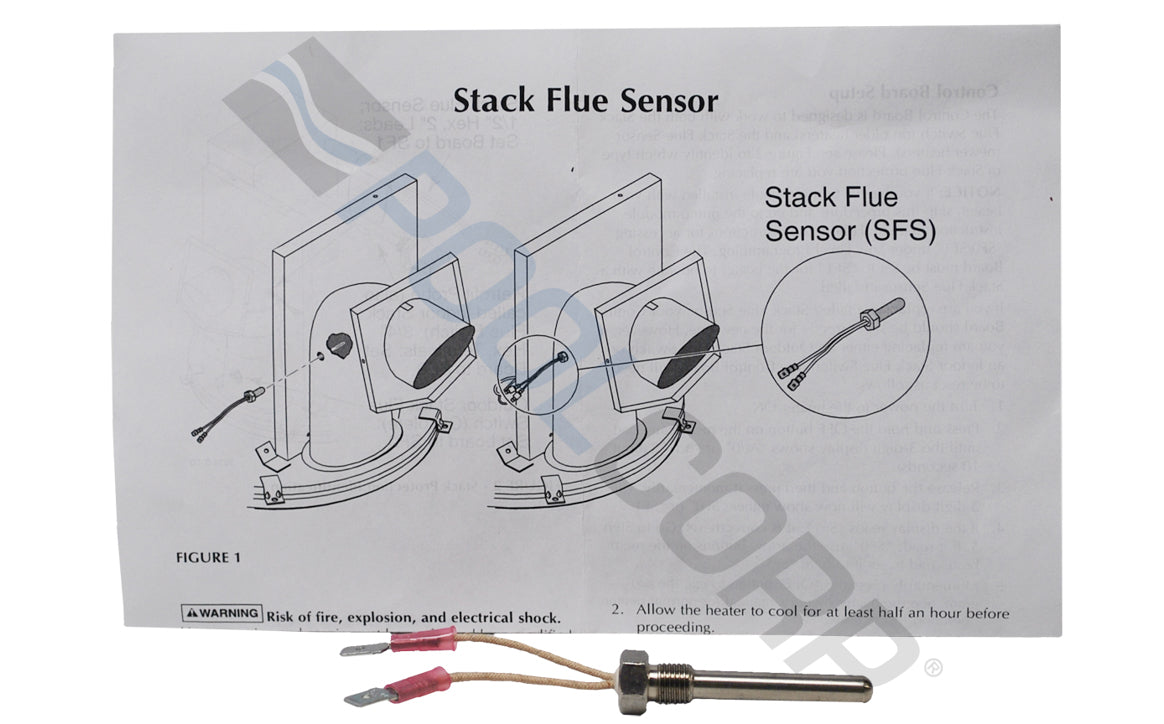 Stack Flue Sensor for Max-E-Therm and MasterTemp Heater Electrical System