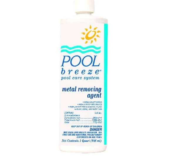 Pool Breeze Metal Removing Agent 32 fl.oz Bottle